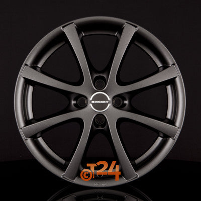 BORBET Velgen - LV4 Mistral Anthracite Matt - 16 inch