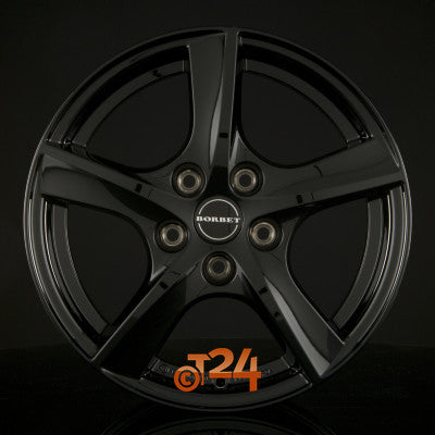 BORBET Velgen - TL Black Glossy - 15 inch