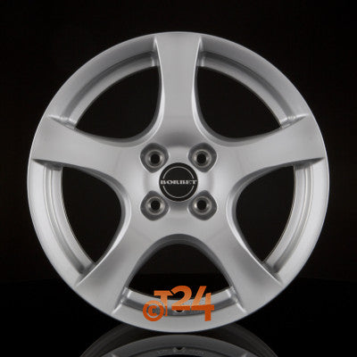 BORBET Velgen - F Brilliant Silver - 15 inch