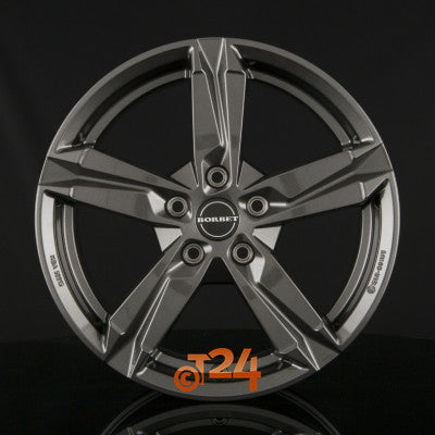 BORBET Velgen - T10 Mistral Anthracite Glossy - 16 inch