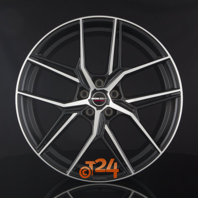 BORBET Velgen - QX Black Polished Matt - 20 inch
