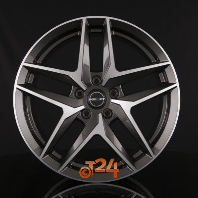 BORBET Velgen - Z Mistral Anthracite Glossy Polished - 18 inch