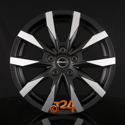 BORBET Velgen - CW5 Black Polished Matt - 16 inch