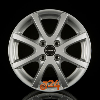BORBET Velgen - LV4 Crystal Silver - 15 inch