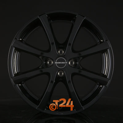 BORBET Velgen - LV4 Black Glossy - 14 inch