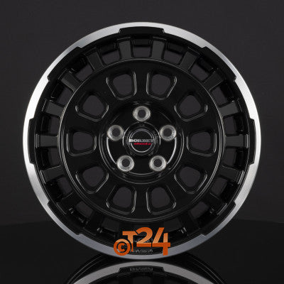 BORBET Velgen - CW7 Black Rim Polished Glossy - 18 inch