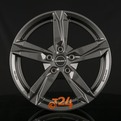 BORBET Velgen - T10 Mistral Anthracite Glossy - 18 inch