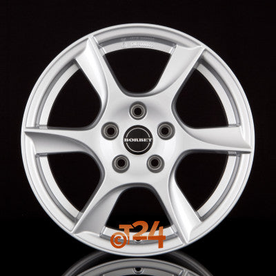 BORBET Velgen - TL Brilliant Silver - 16 inch