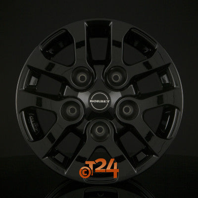 BORBET Velgen - LD Black Glossy - 16 inch