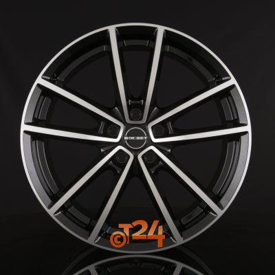 BORBET Velgen - W Black Polished Glossy - 18 inch