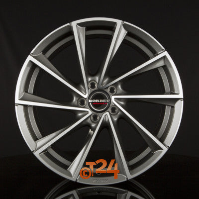 BORBET Velgen - VTX Graphite Polished - 18 inch