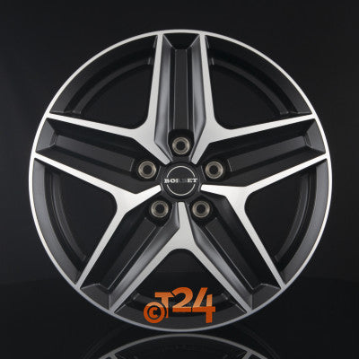 BORBET Velgen - CWZ Black Polished Matt - 18 inch