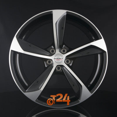 BORBET Velgen - S Black Polished Glossy - 20 inch