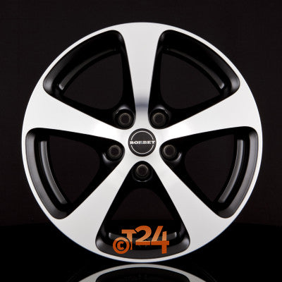 BORBET Velgen - CC Black Polished Matt - 17 inch