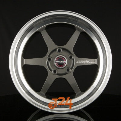 BORBET Velgen - DB8GT Graphite Rim Polished - 18 inch