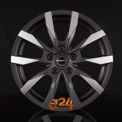 BORBET Velgen - CW5 Mistral Anthracite Glossy Polished - 16 inch