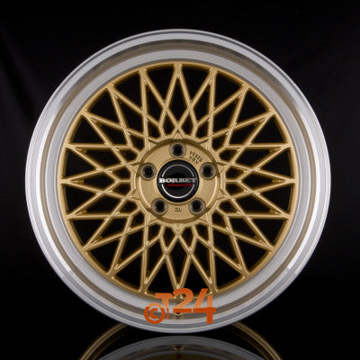 BORBET Velgen - B Gold Rim Polished - 17 inch