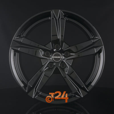 BORBET Velgen - T10 Black Glossy - 18 inch