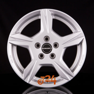 BORBET Velgen - T10 Kristallsilber - 15 inch