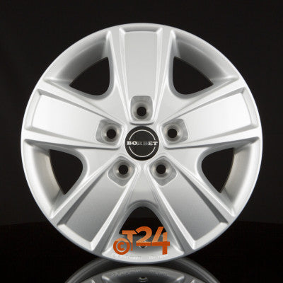 BORBET Velgen - CWG Crystral Silver - 16 inch
