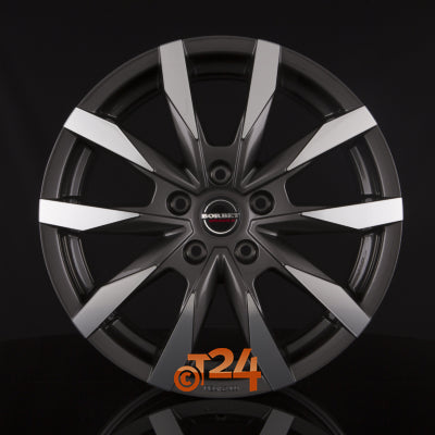 BORBET Velgen - CW5 Mistral Anthracite Glossy Polished - 18 inch