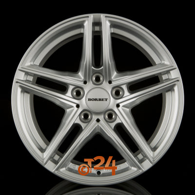 BORBET Velgen - XR Brilliant Silver - 17 inch