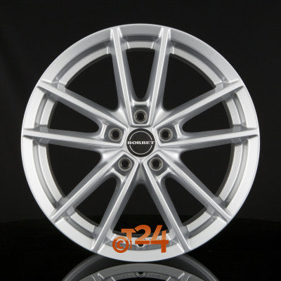 BORBET Velgen - W Crystal Silver - 18 inch