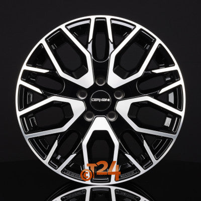 CARMANI Velgen - CA20 LUDWIG HIGH LOAD Black Polish  - 18 inch