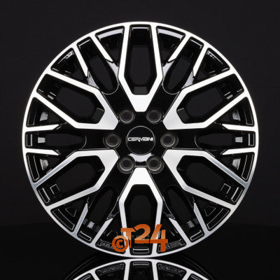 CARMANI Velgen - CA20 LUDWIG HIGH LOAD Black Polish  - 18 inch