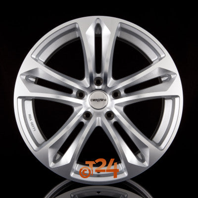 CARMANI Velgen - CA5 ARROW Kristall Silber  - 15 inch