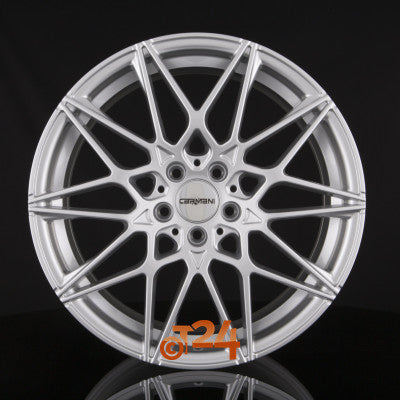 CARMANI Velgen - CA18 KNUT White Silver  - 19 inch
