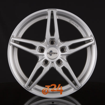 CARMANI Velgen - CA15 OSKAR Kristall Silber  - 17 inch