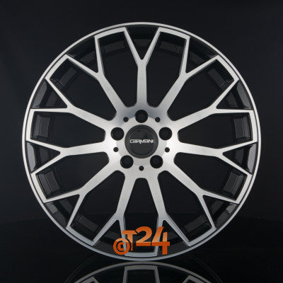 CARMANI Velgen - CA22 FRANZ Black Polished  - 19 inch