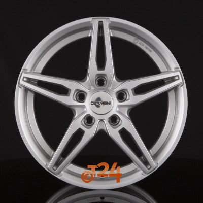 CARMANI Velgen - CA15 OSKAR Kristall Silber  - 17 inch