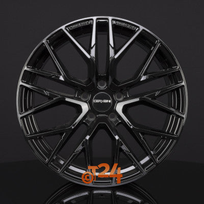 CARMANI Velgen - CA20 LUDWIG Black  - 16 inch