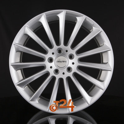 CARMANI Velgen - CA17 FRITZ White Silver  - 22 inch