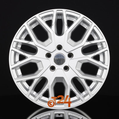 CARMANI Velgen - CA20 LUDWIG HIGH LOAD White Silver  - 18 inch