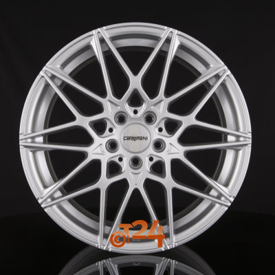 CARMANI Velgen - CA18 KNUT White Silver  - 19 inch