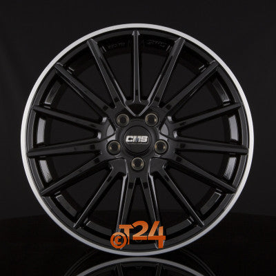 CMS Velgen - C23 DRB Diamant Horn Schwarz - 15 inch