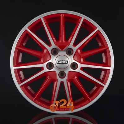 CMS Velgen - C23 DRED Diamant Rot Glanz - 16 inch