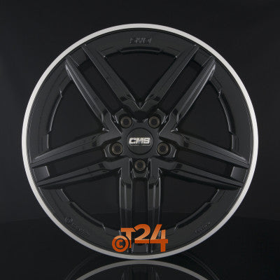 CMS Velgen - C29 AERO DRB Diamant Horn Schwarz Glanz - 19 inch