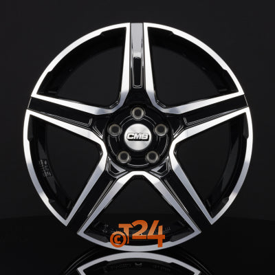 CMS Velgen - C34 DB Diamant Schwarz Glanz - 18 inch