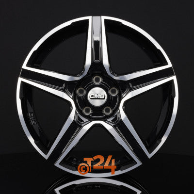 CMS Velgen - C34 DB Diamant Schwarz Glanz - 18 inch