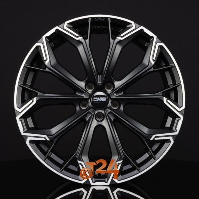 CMS Velgen - C37 PDMB Diamant Schwarz Matt - 19 inch