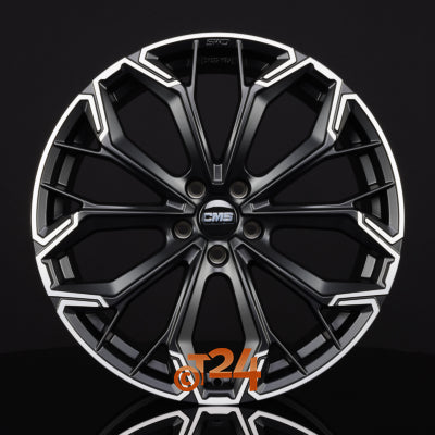 CMS Velgen - C37 PDMB Diamant Schwarz Matt - 19 inch