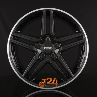 CMS Velgen - C29 DRB Diamant Horn Schwarz Glanz - 19 inch
