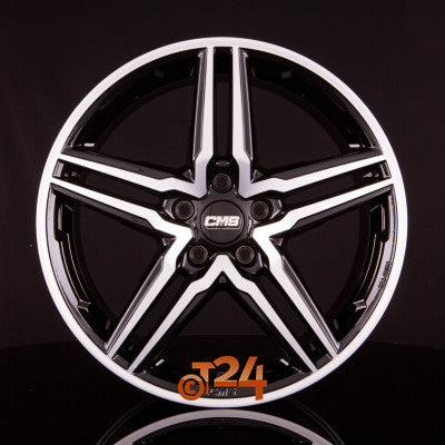 CMS Velgen - C29 DB Diamant Schwarz Glanz - 17 inch