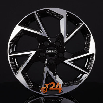 DEZENT Velgen - AP DARK - Schwarz Frontpoliert - 16 inch