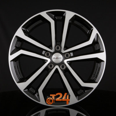DEZENT Velgen - TA DARK - Schwarz Frontpoliert - 20 inch