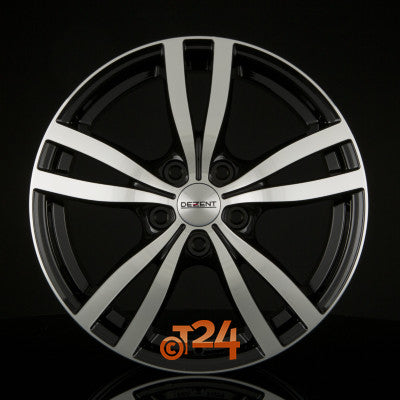 DEZENT Velgen - TC DARK - Black Polished - 15 inch